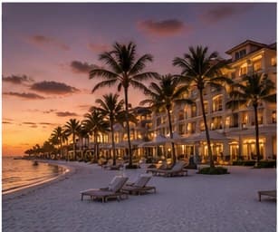 Luxury Gulf sunset in Naples Florida