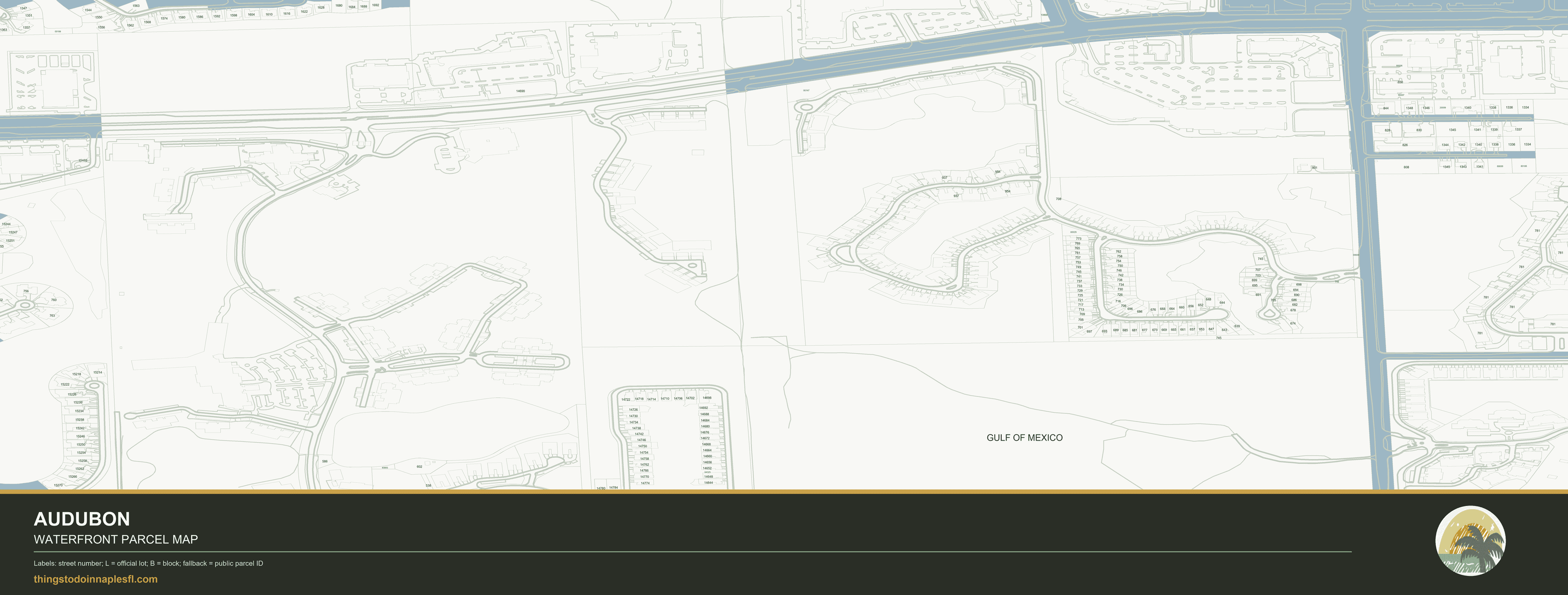 Audubon community parcel map preview
