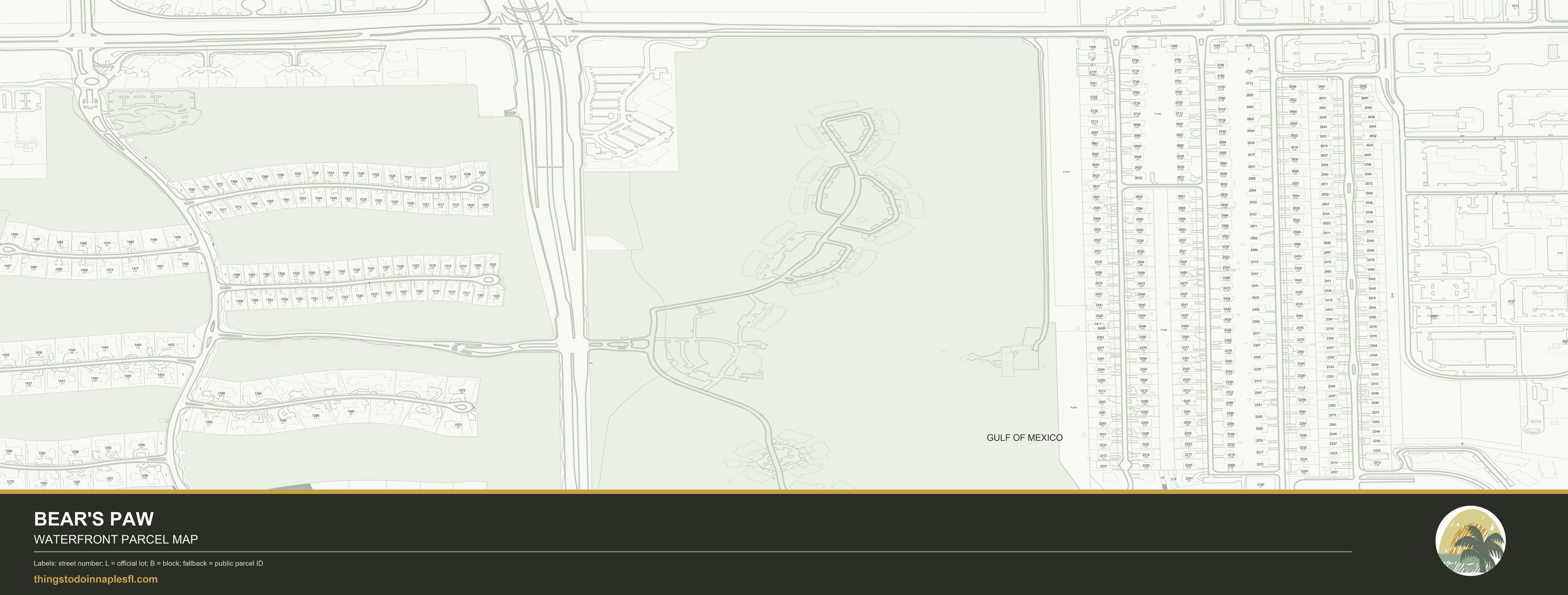 Bear's Paw community parcel map preview