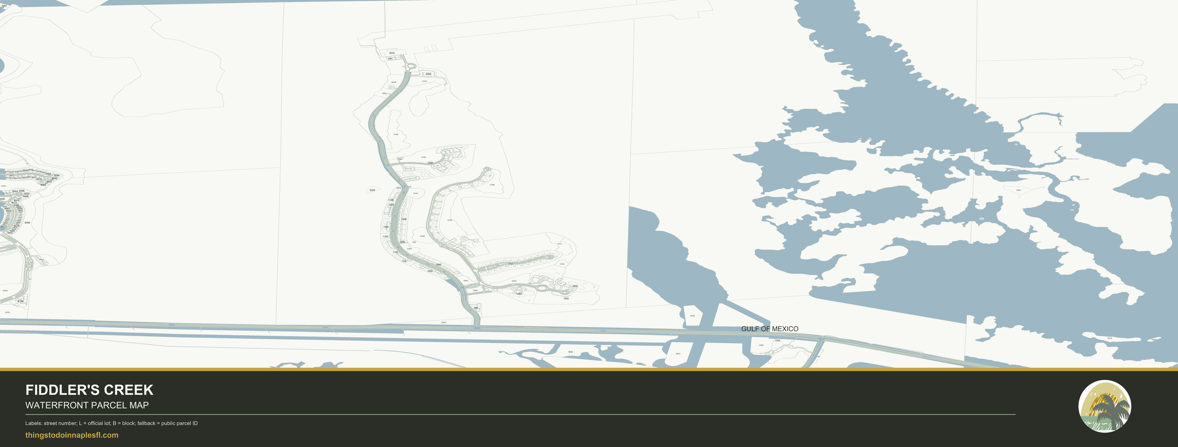 Fiddler's Creek community parcel map preview