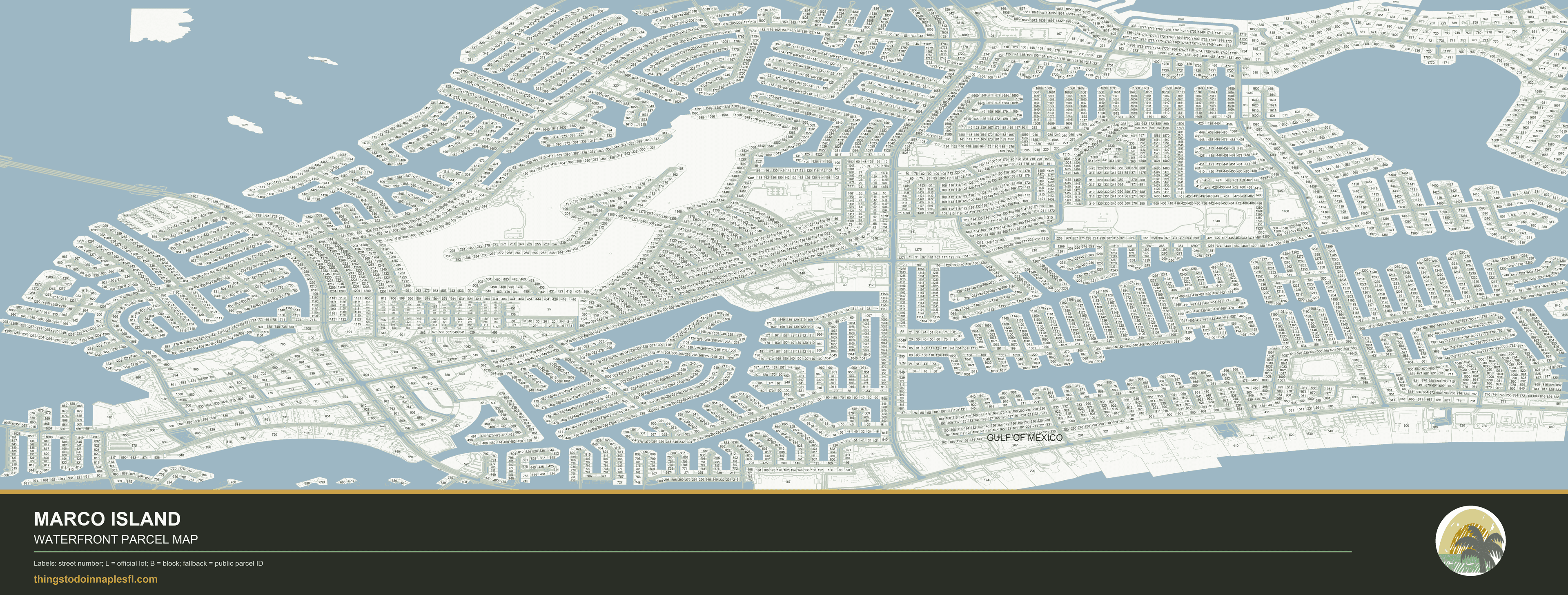 Marco Island community parcel map preview