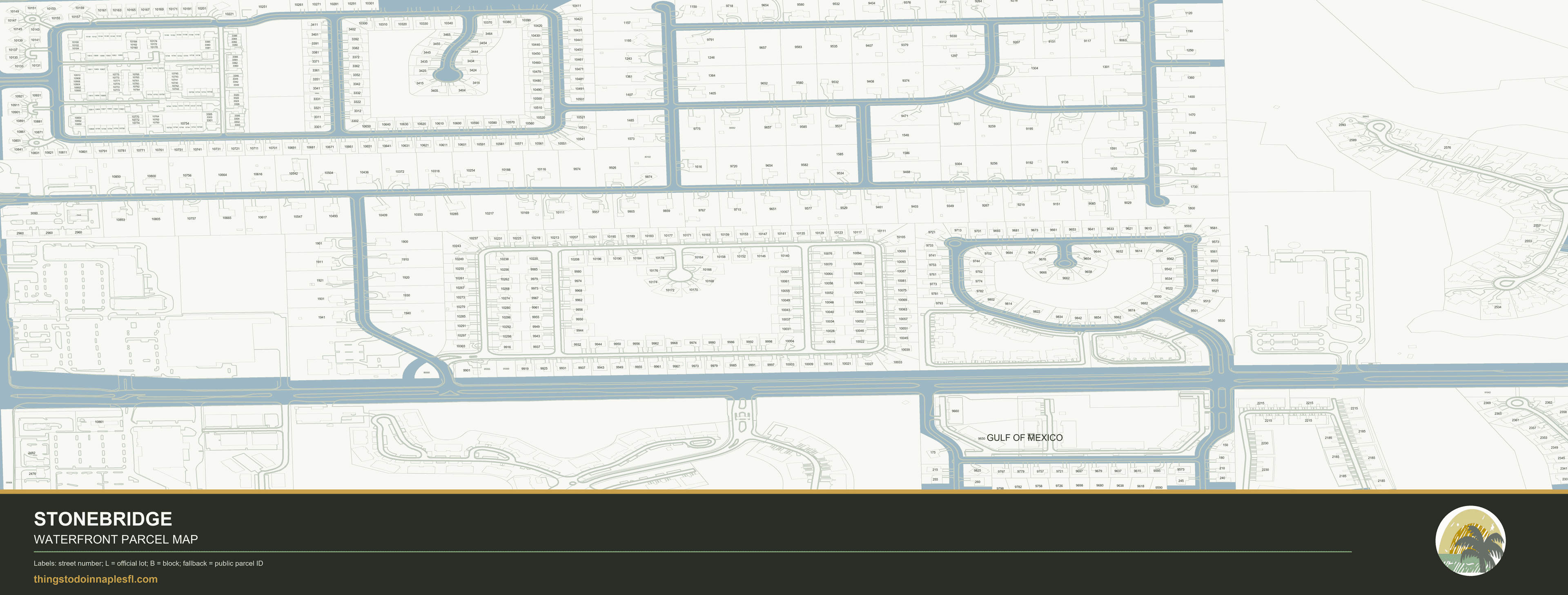 Stonebridge community parcel map preview