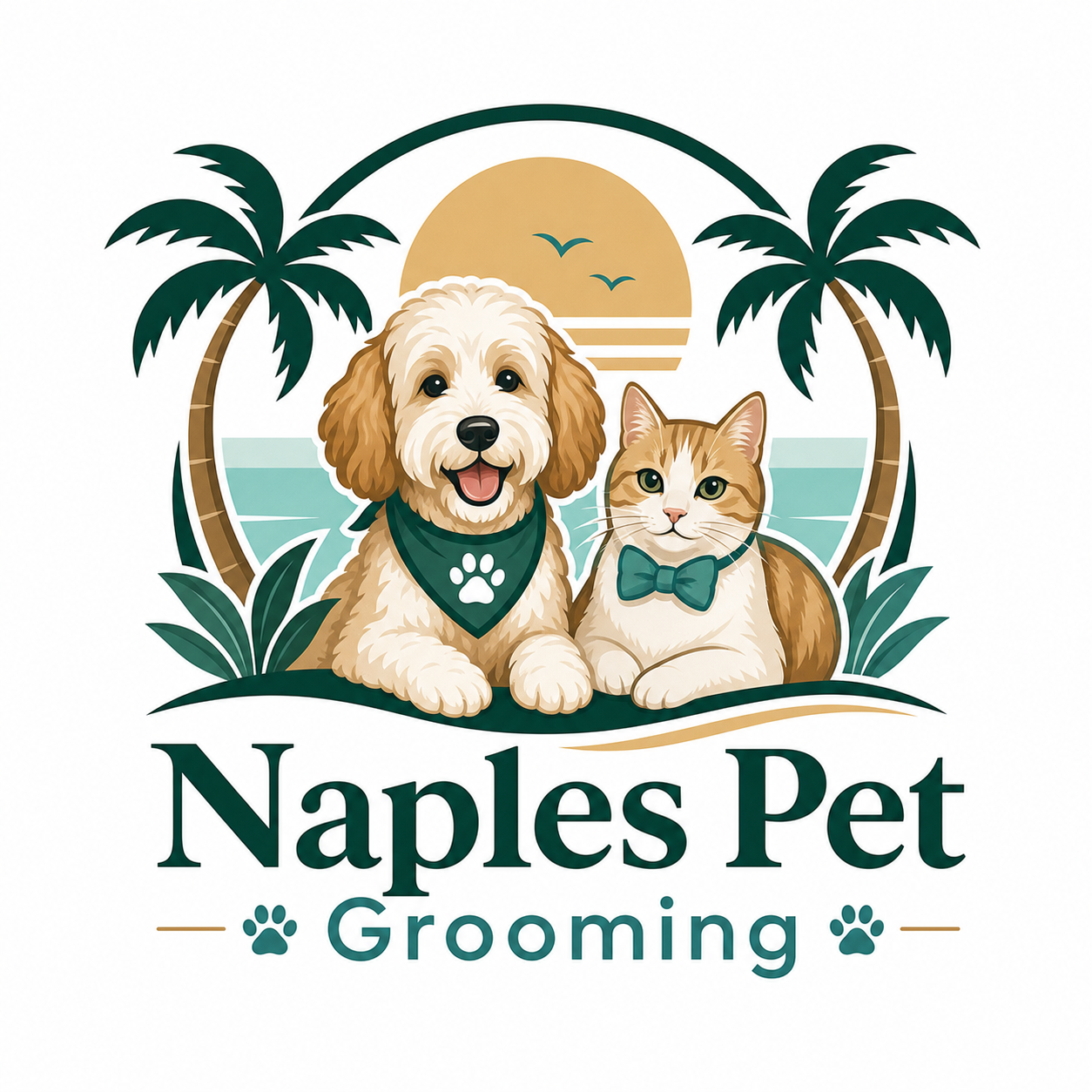Naples Pet Grooming logo