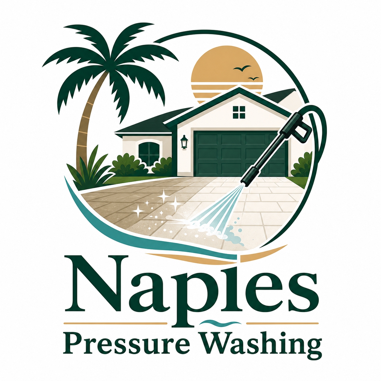 Naples Pressure Washing logo
