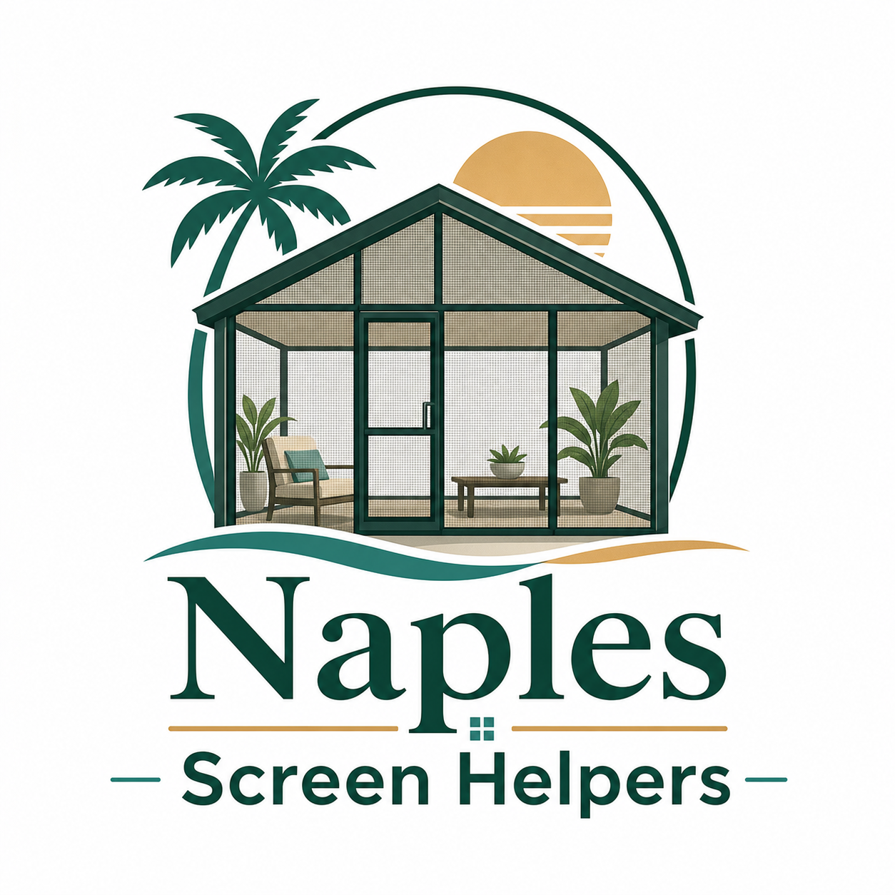 Naples Screen Helpers logo