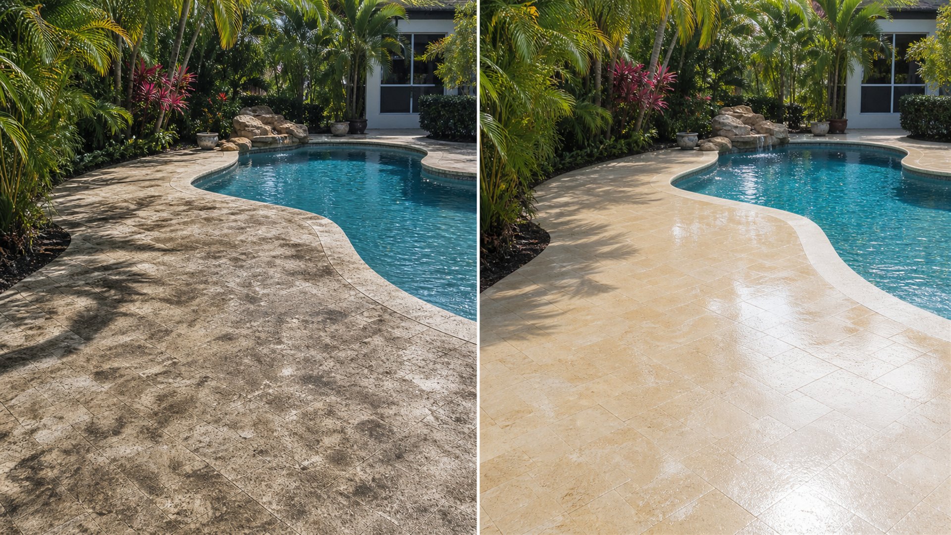 Pool Deck Surface Cleaning image