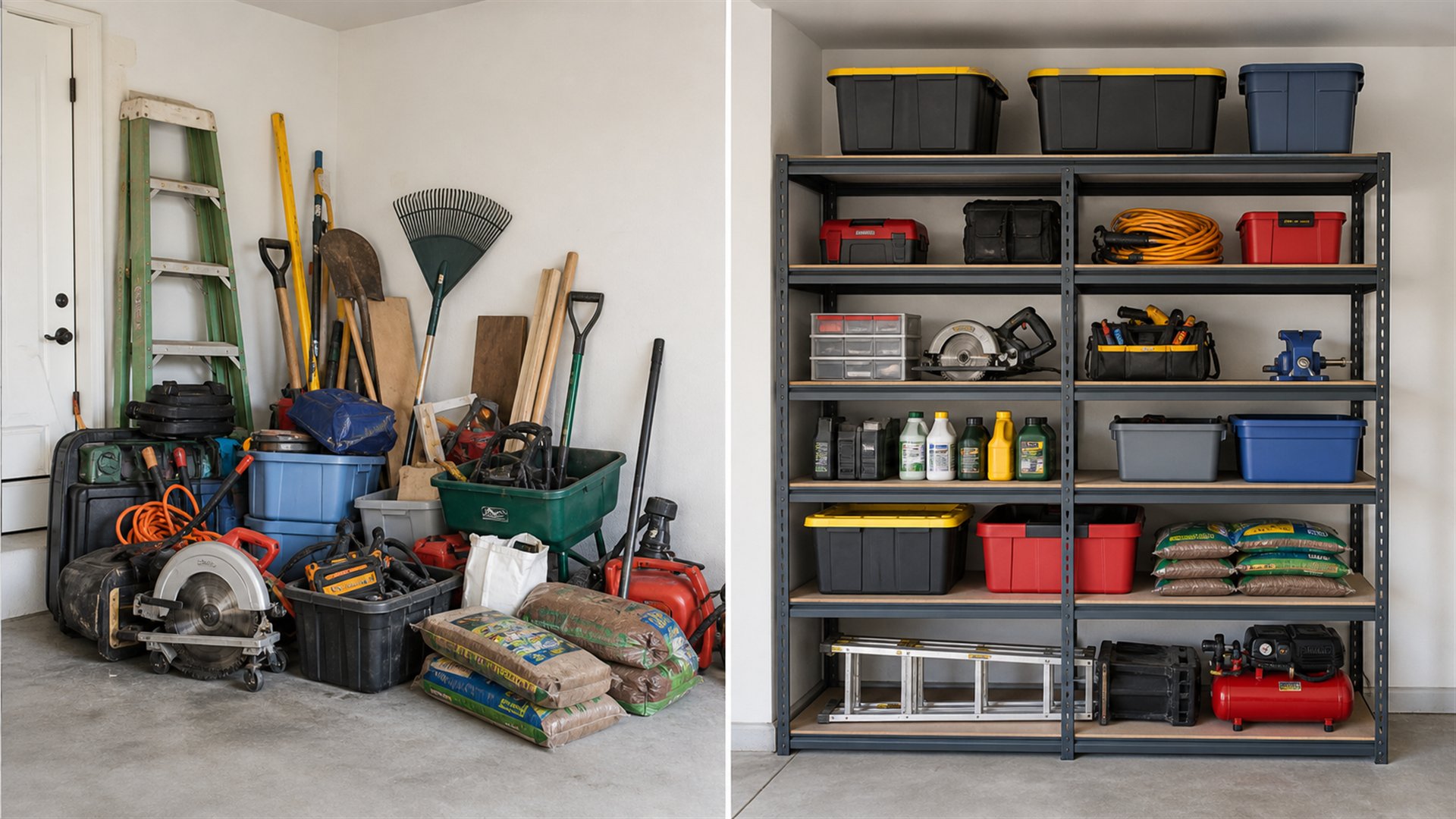 Workshop Shelving Installation image