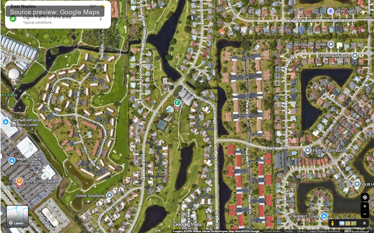 Lakewood real estate community in Naples FL