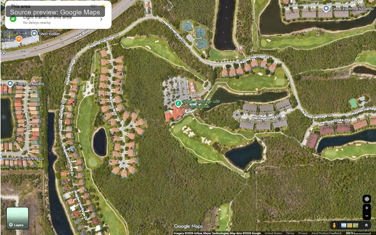 Naples Heritage Golf & Country Club real estate community in Naples FL